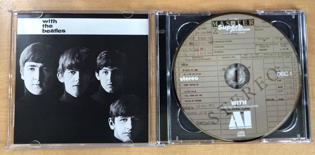 [2CD] THE BEATLES / WITH THE BEATLES : AI - AUDIO COMPANION MULTITRACK REMIX AND REMASTERS_画像3