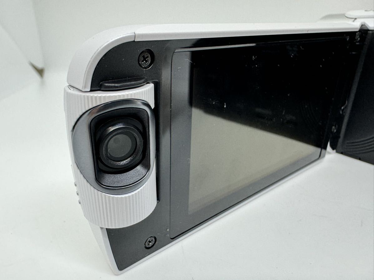 Panasonic 90xiA ZOOM ビデオカメラ HC-W585M デジタルビデオカメラ ホワイト ハンディカム 通電確認済_画像8