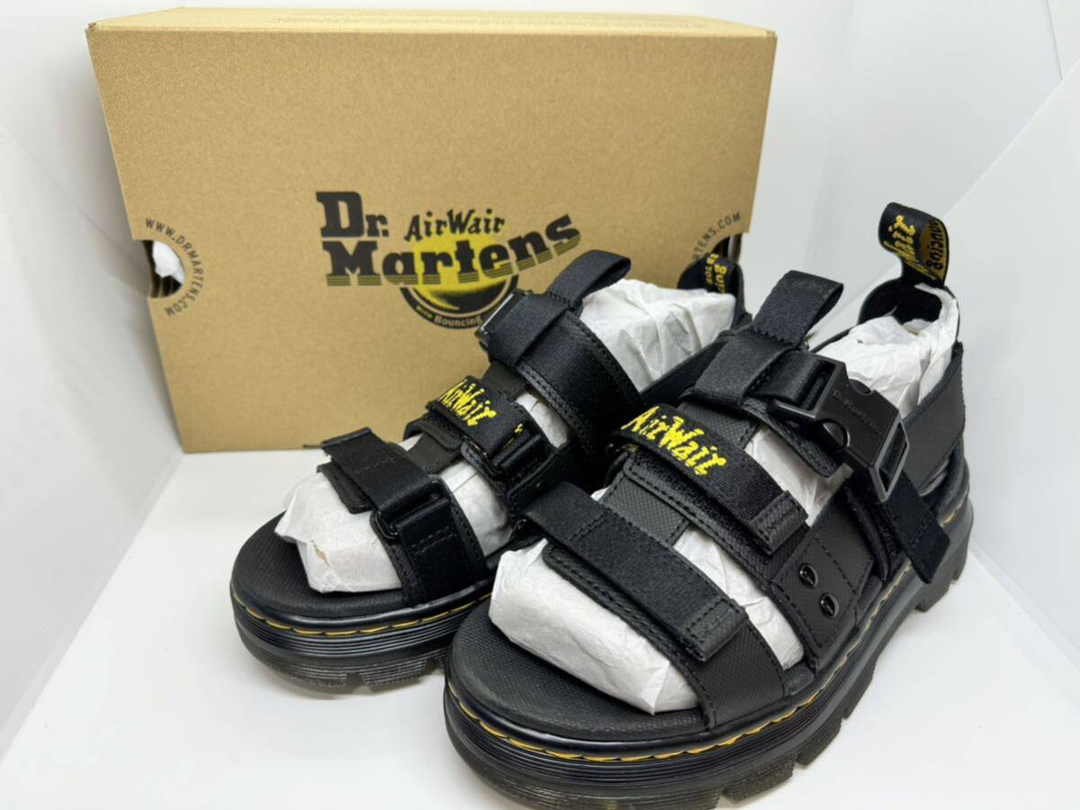 美品 Dr.Martens PEARSON サンダル ドクターマーチン ペアソン ブラック UK5 箱付_画像1