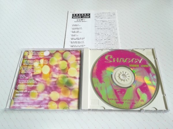 SHAGGY シャギー - MIDNITE LOVER ミッドナイト・ラヴァー 国内盤 CD 97年盤 帯あり　　4-0085_画像3