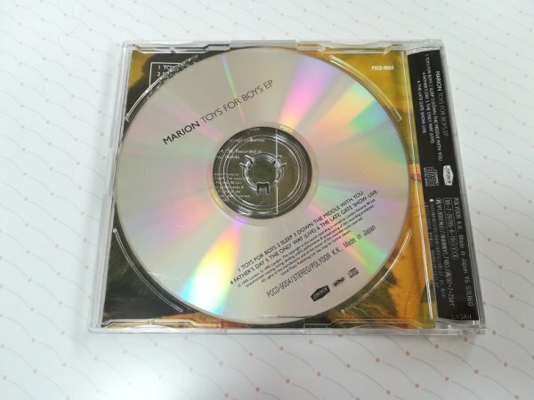 MARION マリオン 「TOYS FOR BOYS EP トイズ・フォー・ボーイズ」 日本盤 CD 95年盤 日本語解説書あり Phil Cunningham NEW ORDER　2-0137_画像2