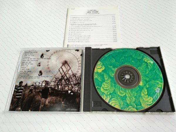 HO-HUM - LOCAL ローカル 日本盤 CD 96年盤 日本語解説書あり　　3-0291_画像3