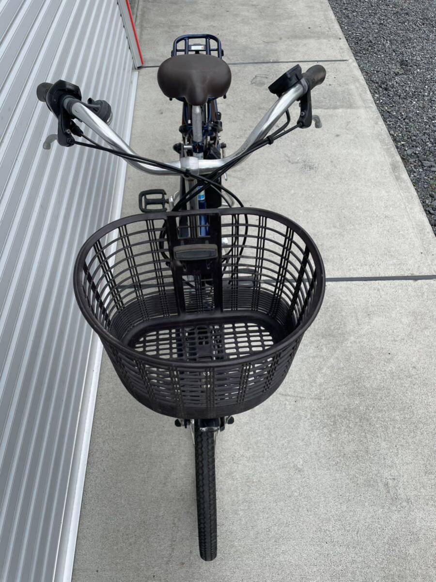  Yamaha PAS with electromotive bicycle XOU5-0005 24 -inch 8.7AH 3 step LED mileage verification 