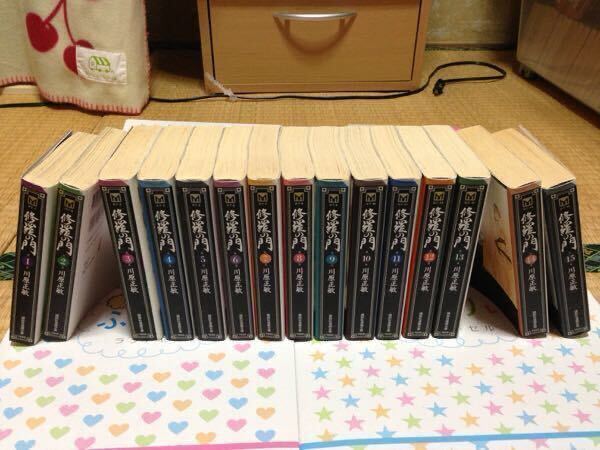 修羅の門 文庫版 全15巻 第弐門 全18巻 異伝 ふでかげ 全8巻 修羅の刻 最新刊 二十一巻 愛蔵版+コミック版 川原正敏 1冊以外全巻初版 63冊