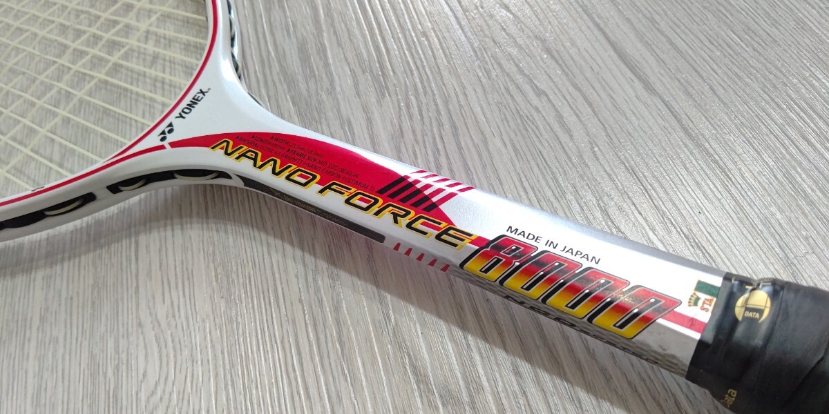 YONEX ヨネックス NANO FORCE8000 ナノフォース8000 B34 軟式 YONEX ヨネックス NANO FORCE8000 ナノフォース8000 B34 軟式