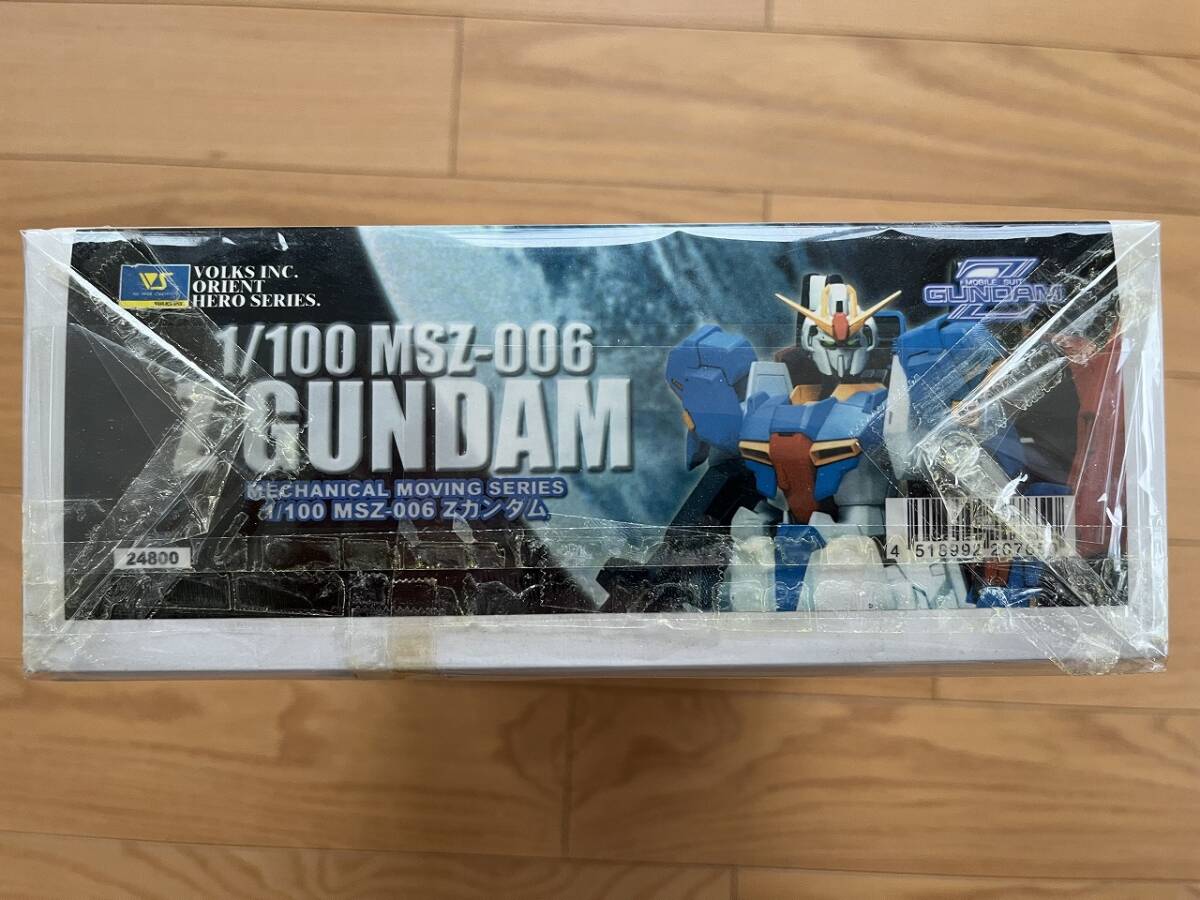 1/100 ボークス ゼータガンダム ＭＭ メカニカルムービングシリーズ イベント限定 機動戦士ガンダムZ Zガンダム 未組み立て品_画像2