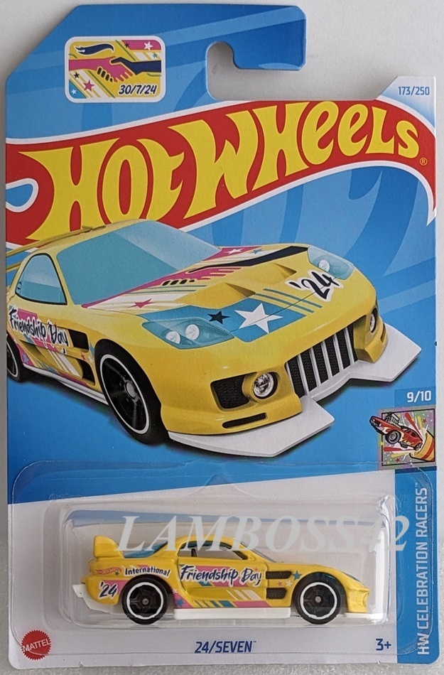 2024 #173 ホットウィール 24/Seven Hot Wheels HW Celebration Racers 9/10 NEW 日本未発売_画像1