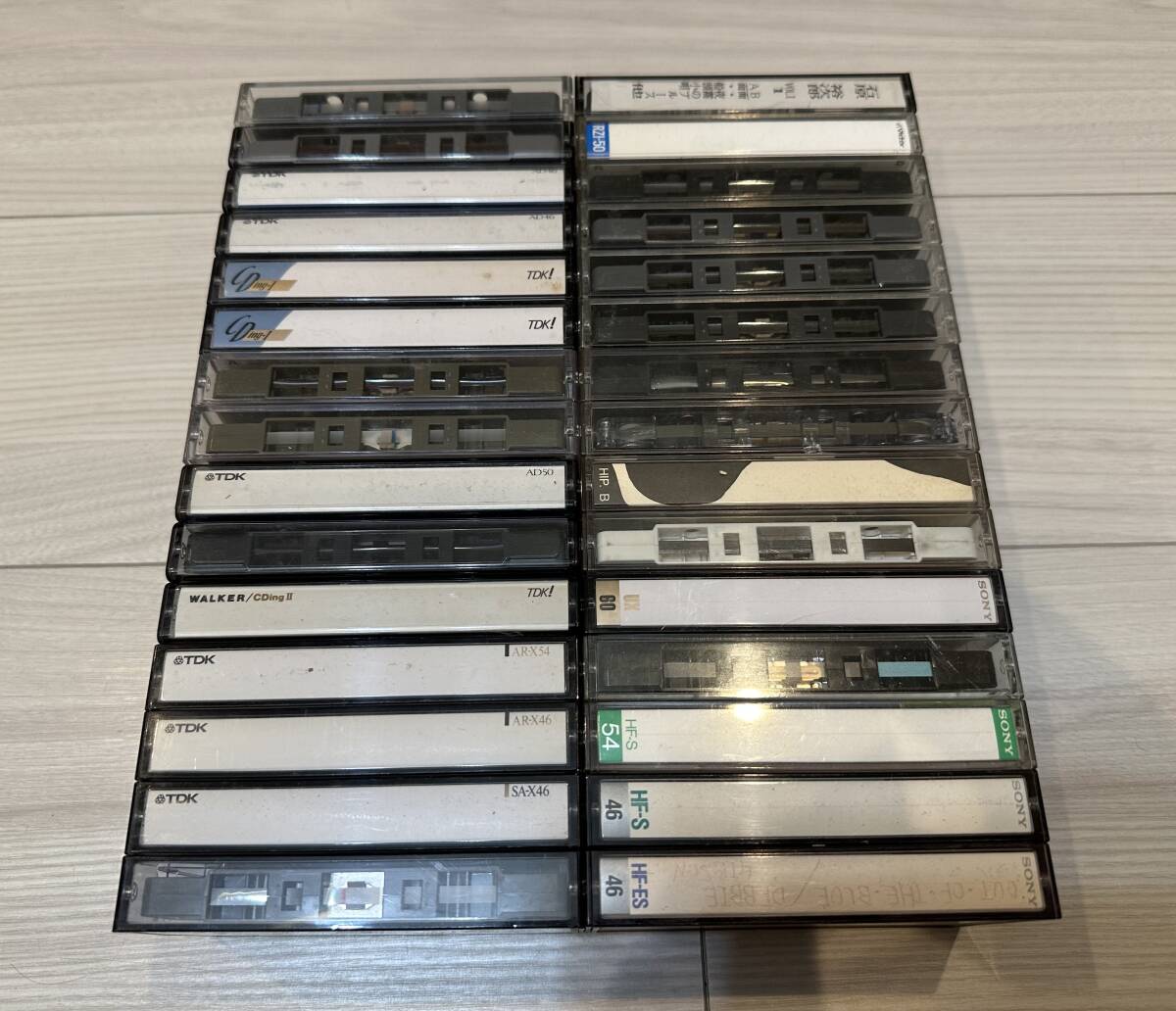 TDK AR-X, SA-X, MA, Sony HF-ES, HF-Pro, Victor RZ-I 録音済 カセットテープ 30本の画像7