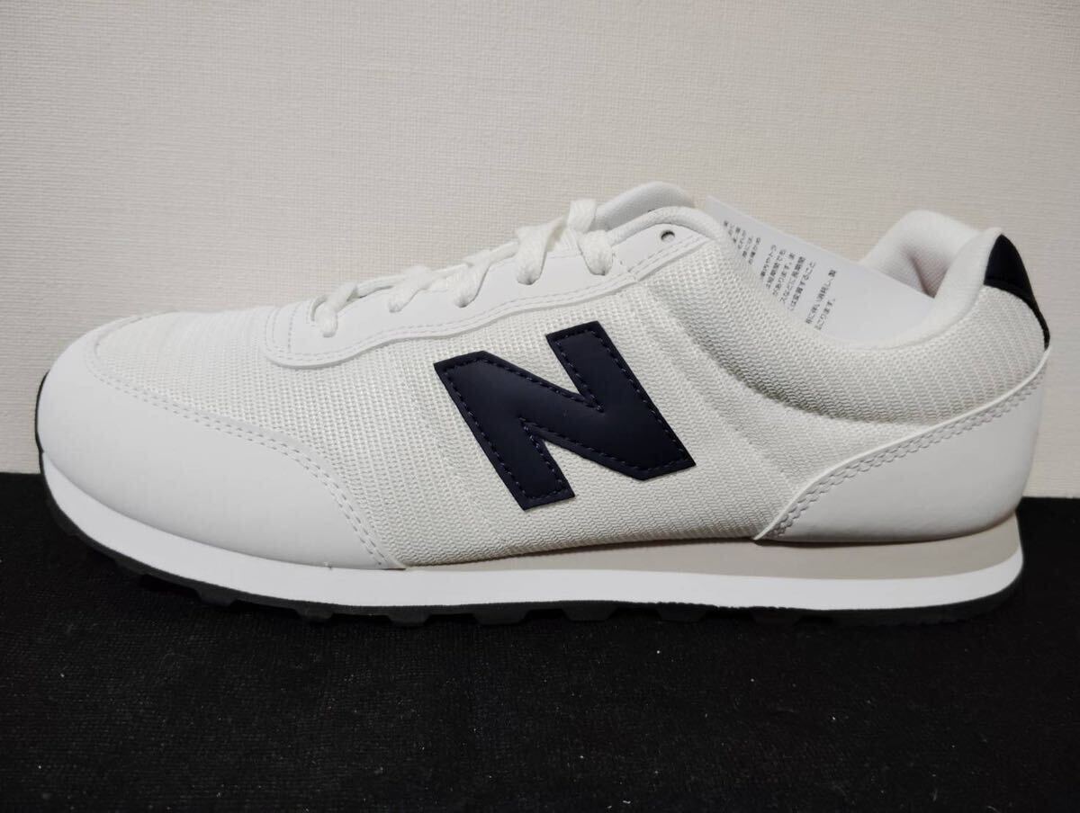 新品未使用品28.5cmニューバランス（newbalance）メンズスニーカーGM400CE1ホワイト白ネイビー_画像5