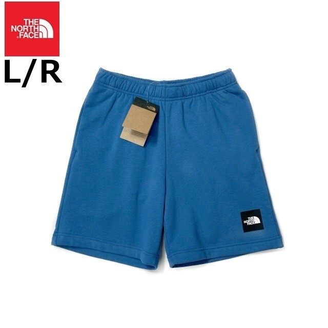 1円～!売切!【正規新品】THE NORTH FACE◆NEVER STOP SHORT ショートパンツ US限定 ボックスロゴ キャンプ アウトドア 登山(L)青 190110-5_画像2