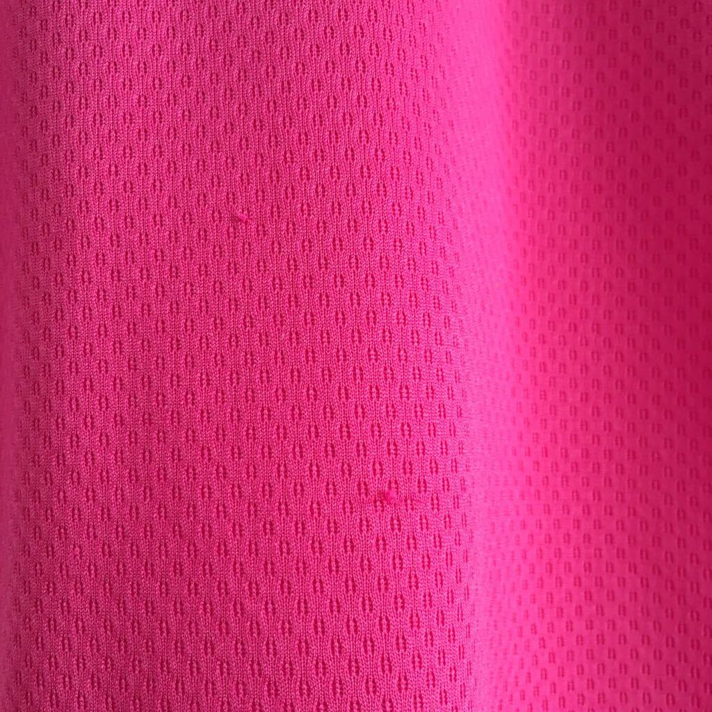 ミズノ　レディースM トレーニングシャツ　ピンク　半袖 MIZUNO