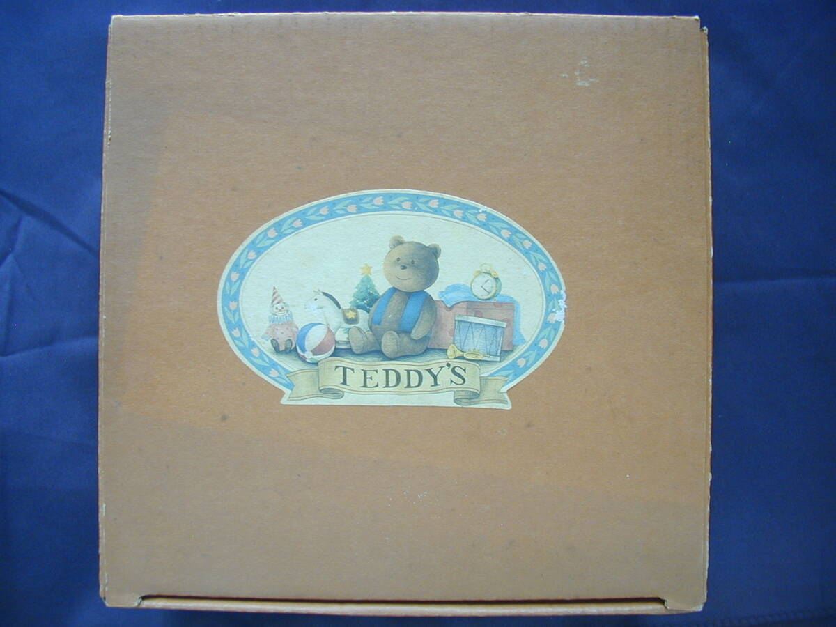 【新品】クマ 熊 ベア TEDDY'S 絵皿 5枚セット 箱入 硬質陶器 ニッコー NIKKO 未使用 長期保管品