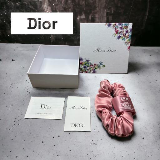 ubj12 Dior ディオール シュシュ ピンク ボックス付きの画像1