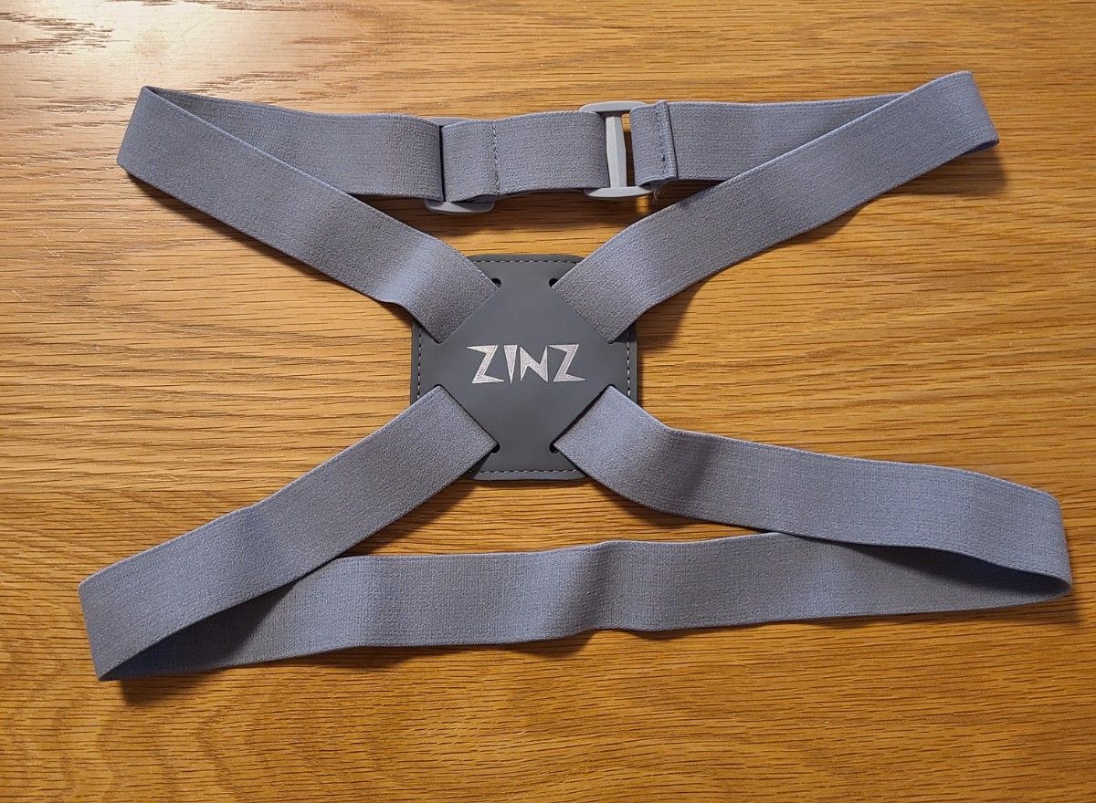 ZINZ 旅行便利グッズ バッグとめるベルト 多用 調整可能 軽量 荷物用弾力固定ベルト ずり落ち防止 ，グレー