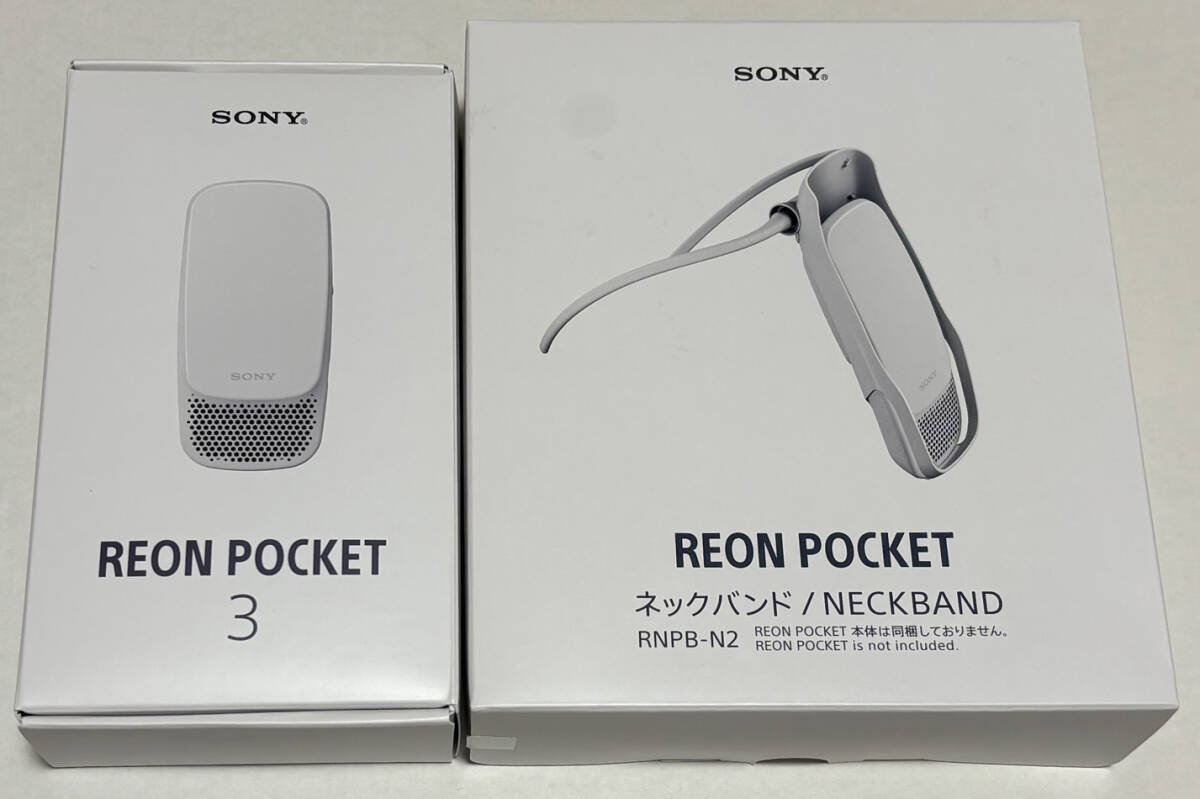 SONY REON POCKET 3 RNP-3 wearable cooler,air conditioner 