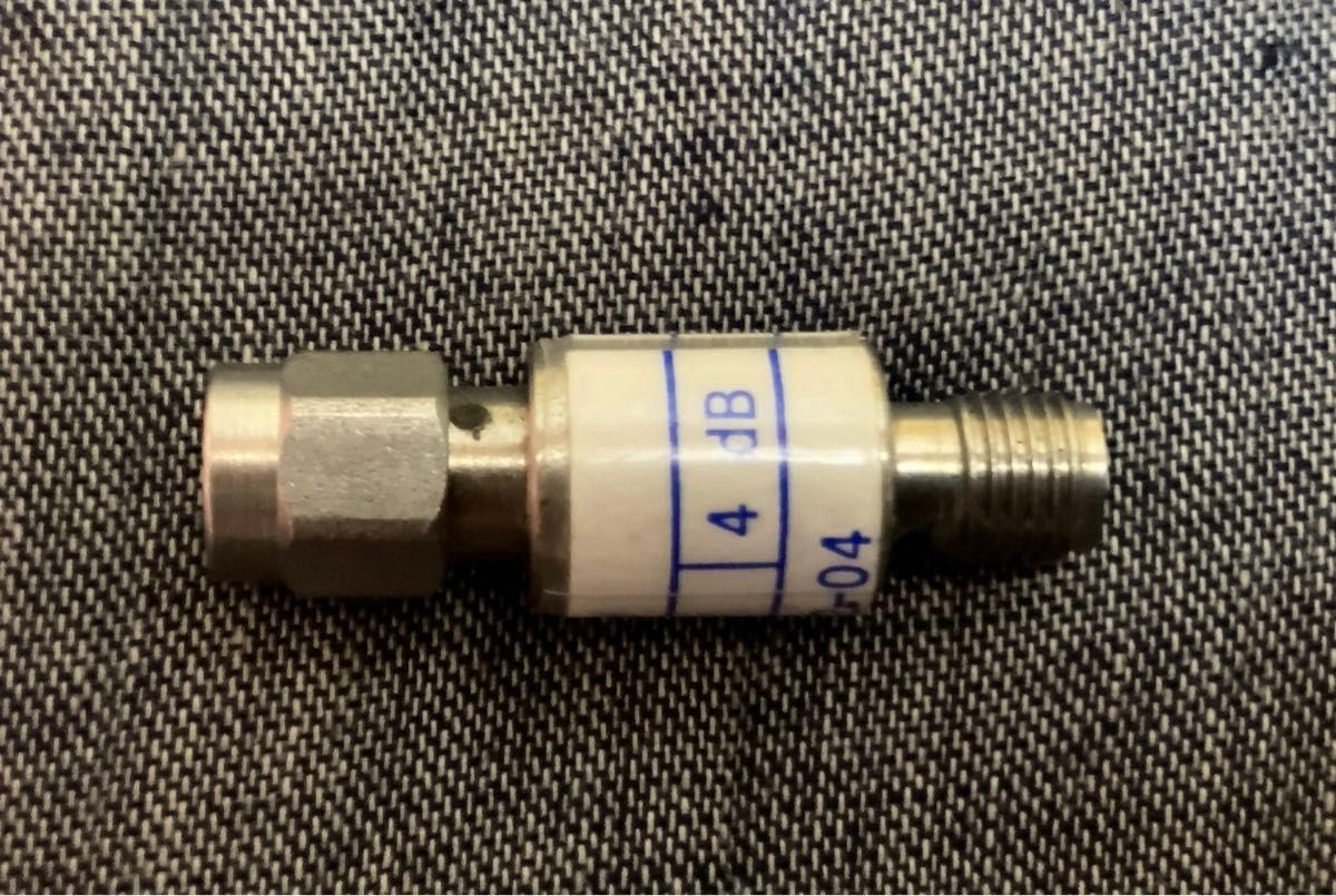 MACOM製　同軸減衰器 4dB SMA(m)-SMA(f) DC-18.0GHz 50Ω