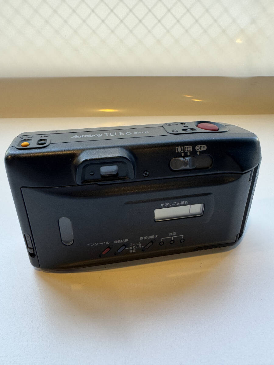 #406 ◆ Canon Autoboy TELE6 DATE フィルムカメラ ジャンク 1円スタート 送料無料の画像2