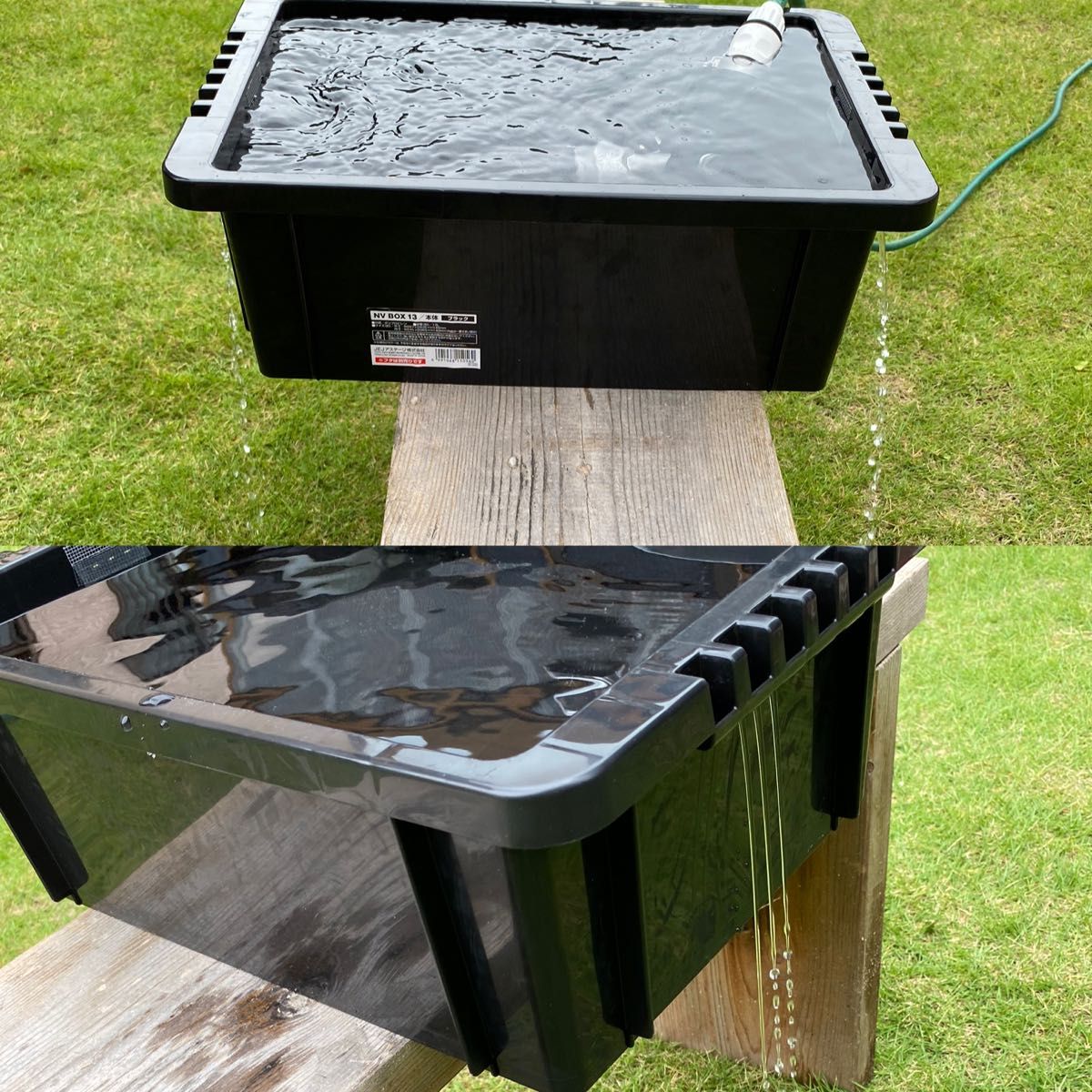 木枠カバー Aタイプ 13L》 ウォルナット ビオトープ用 木枠カバー Aタイプ 13L》 ウォルナット ビオトープ用