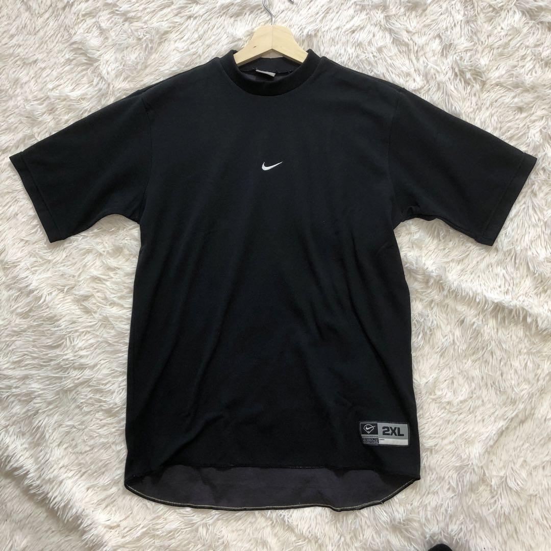 NIKE ナイキ Tシャツ スポーツウェア インナー トレーニング 野球 ブラック 黒色 XXL 大きめ オーバーサイズ ビックシルエット