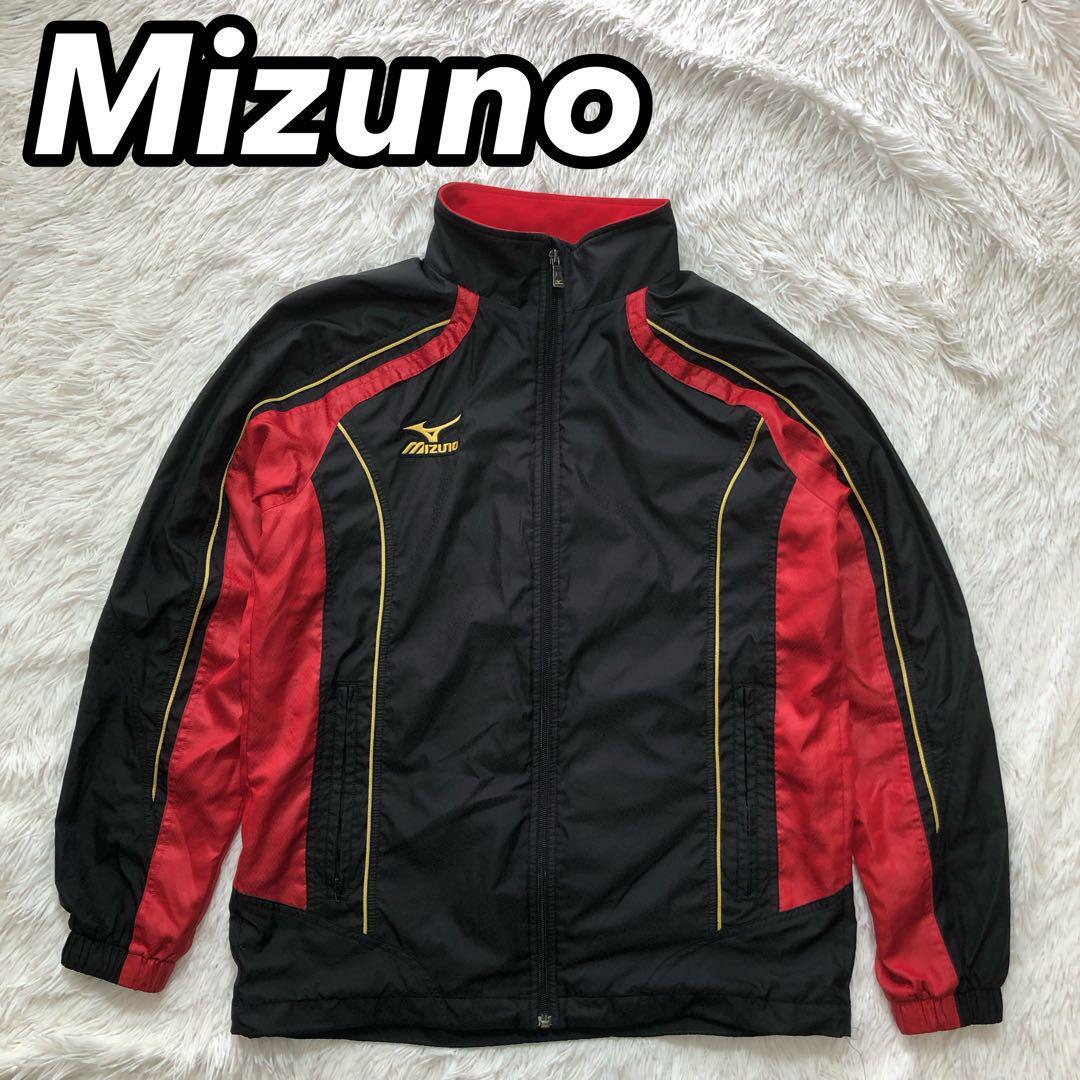 MizunoPRO ミズノプロ スポーツウェア ブルゾン トラックジャケット ジャージ トレーナー 野球 ベースボール L メンズ 男性 ブラック 黒色_画像1