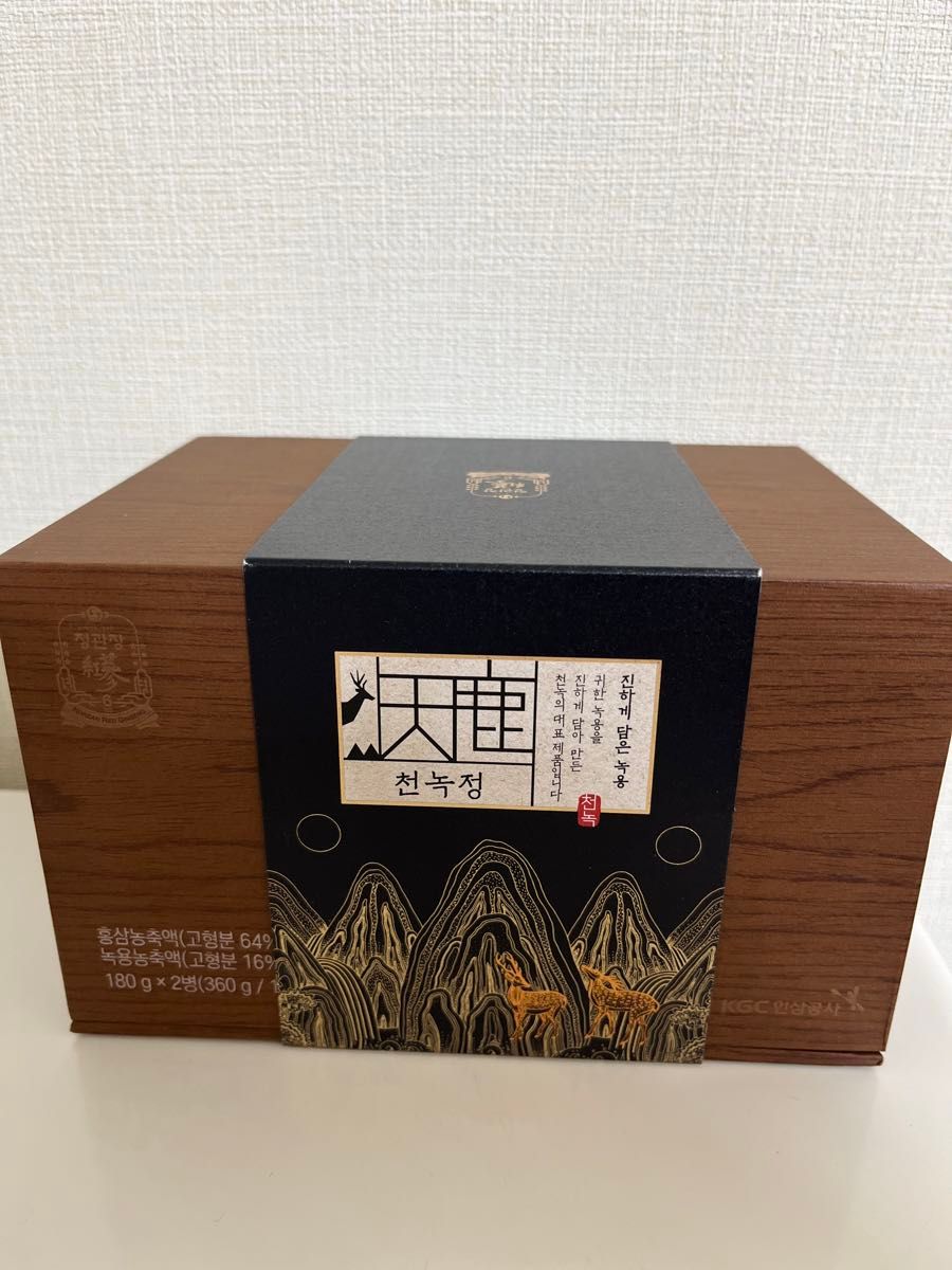 正官庄 天鹿精180g×2瓶 新品|Yahoo!フリマ(旧PayPayフリマ) 正官庄 天鹿精180g×2瓶 新品|Yahoo!フリマ(旧PayPayフリマ)