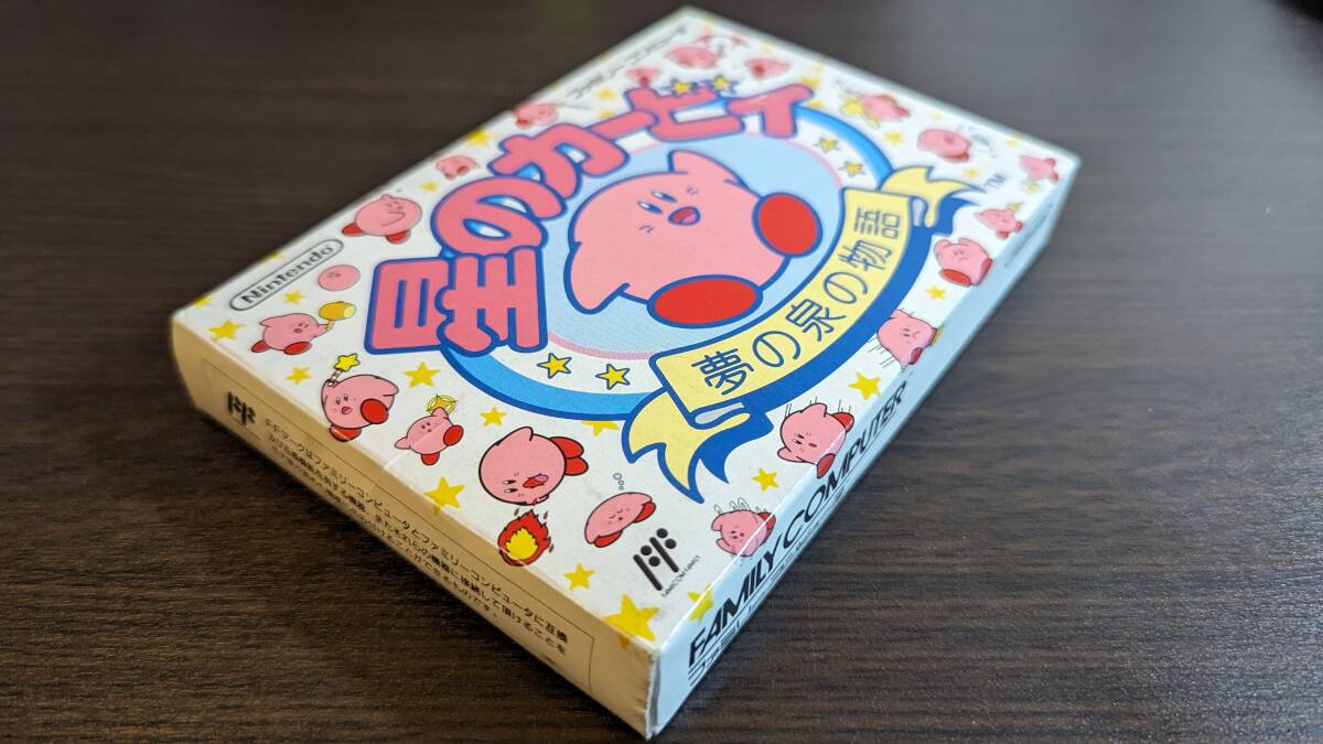 【送料無料】星のカービィ　ファミコン　箱説付　FC　Kirby of the Stars　Kaabii NES