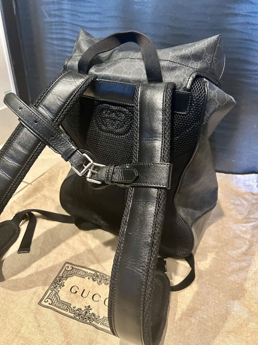 GUCCI グッチ　バックパック　中古_画像4