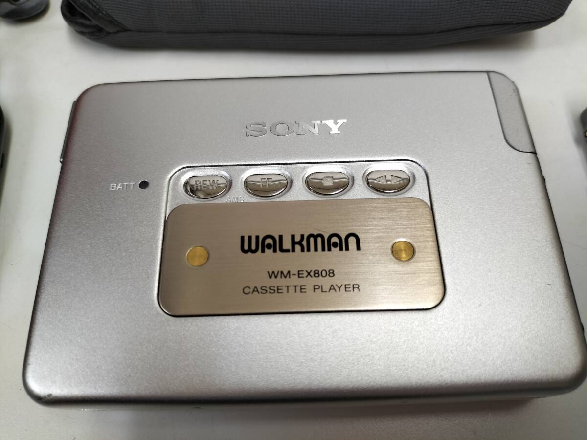 SONY カセットウォークマン WALKMAN WM-EX808 の画像2