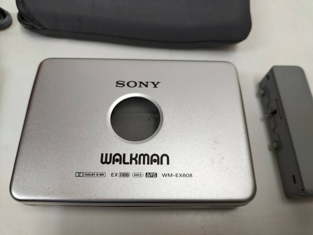 SONY カセットウォークマン WALKMAN WM-EX808 の画像3