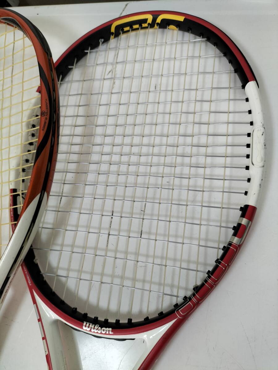 ブリヂストン　ウィルソン　テニスラケット3本セット　ケース付き_画像4