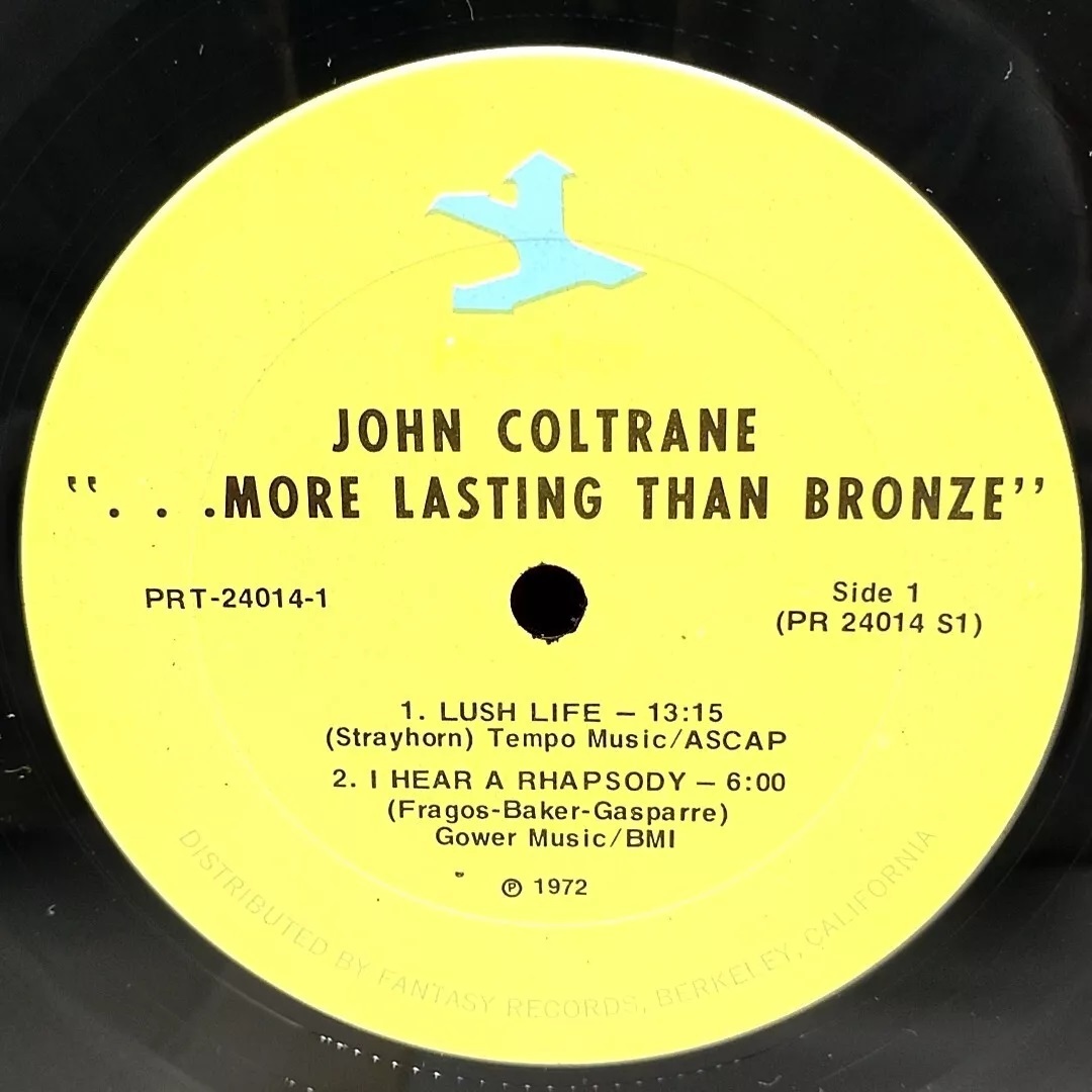 2LP　米　John Coltrane/…More Lasting Than Bronze/Prestige PRT-24014_画像8