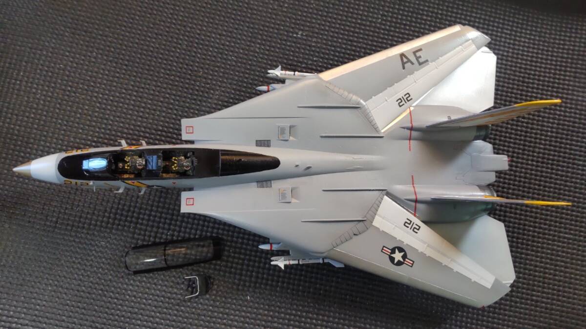 1/48 F-14A トムキャット 完成品の画像9
