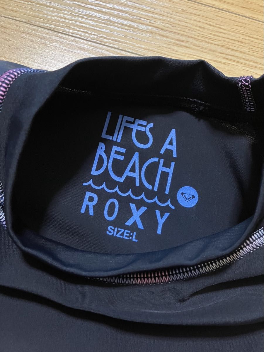 ROXY レディースラッシュガード 水着 長袖 L