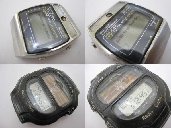 【YT-B33-101～110】SEIKO/セイコー 音声デジタル、SUPER RUNNERS含む「A259-5080・A860-4001・S640-4000・W552-0AA0 他」QZ 10本セット_画像5