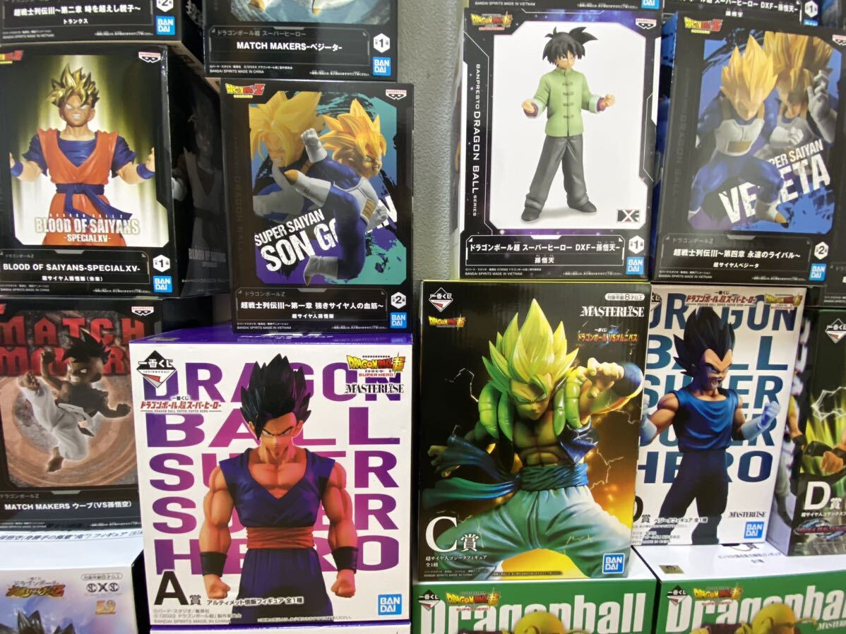 ドラゴンボール未開封一番くじプライズフィギュア大量25体 孫悟空 孫悟飯 孫悟天 ピッコロ トランクス ゴテンクス ベジータ ゴジータ