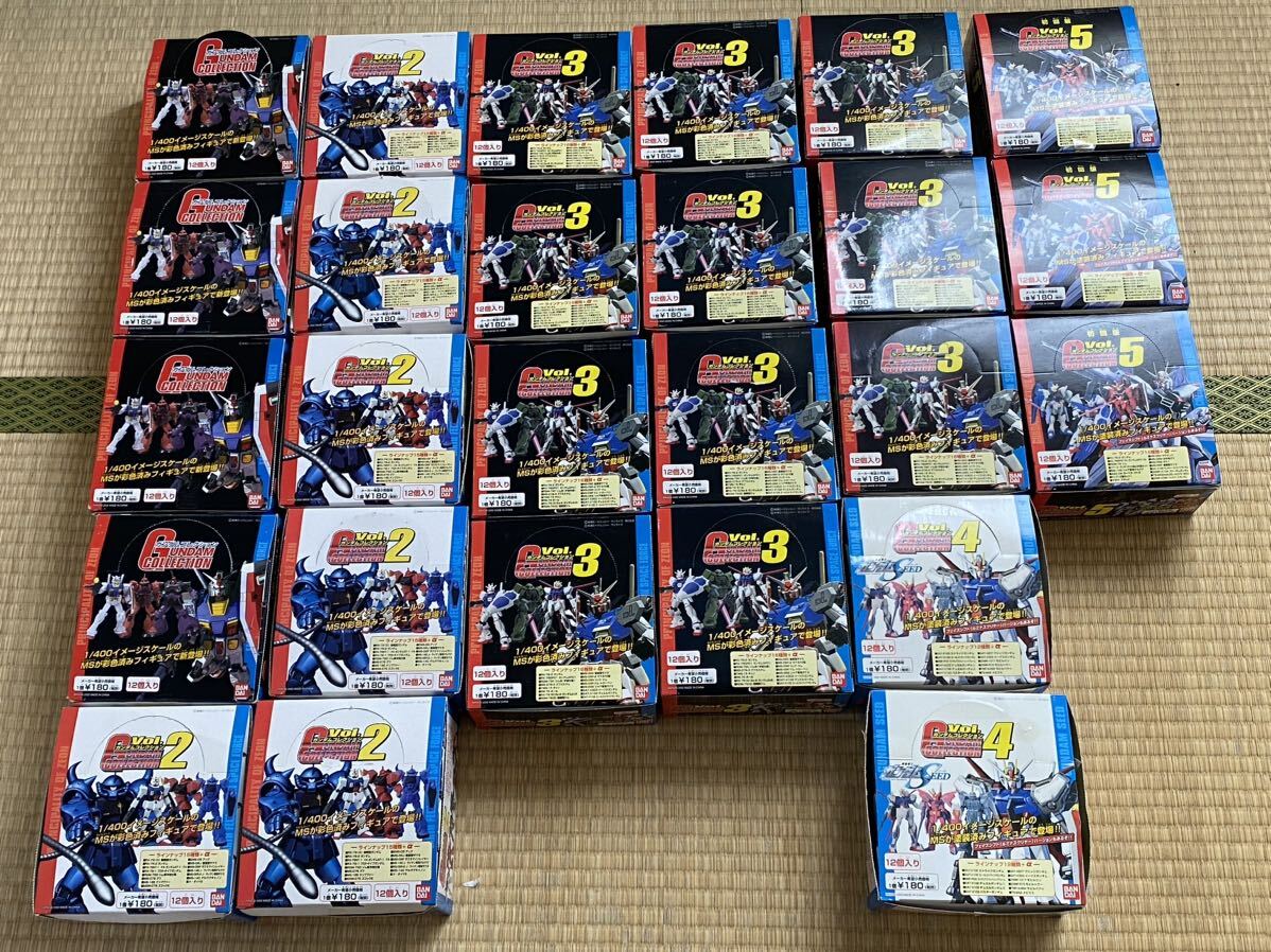 箱開封 内袋未開封 BANDAI/バンダイ 機動戦士ガンダム ガンダムコレクション BOX/ボックス 26箱 312個 フィギュア 元箱付き