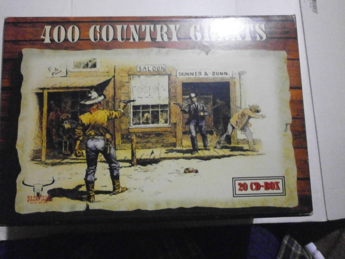 カントリー・オムニバス２０枚組CD　「400 Country Greats」　廃盤ＢＯＸ_画像4
