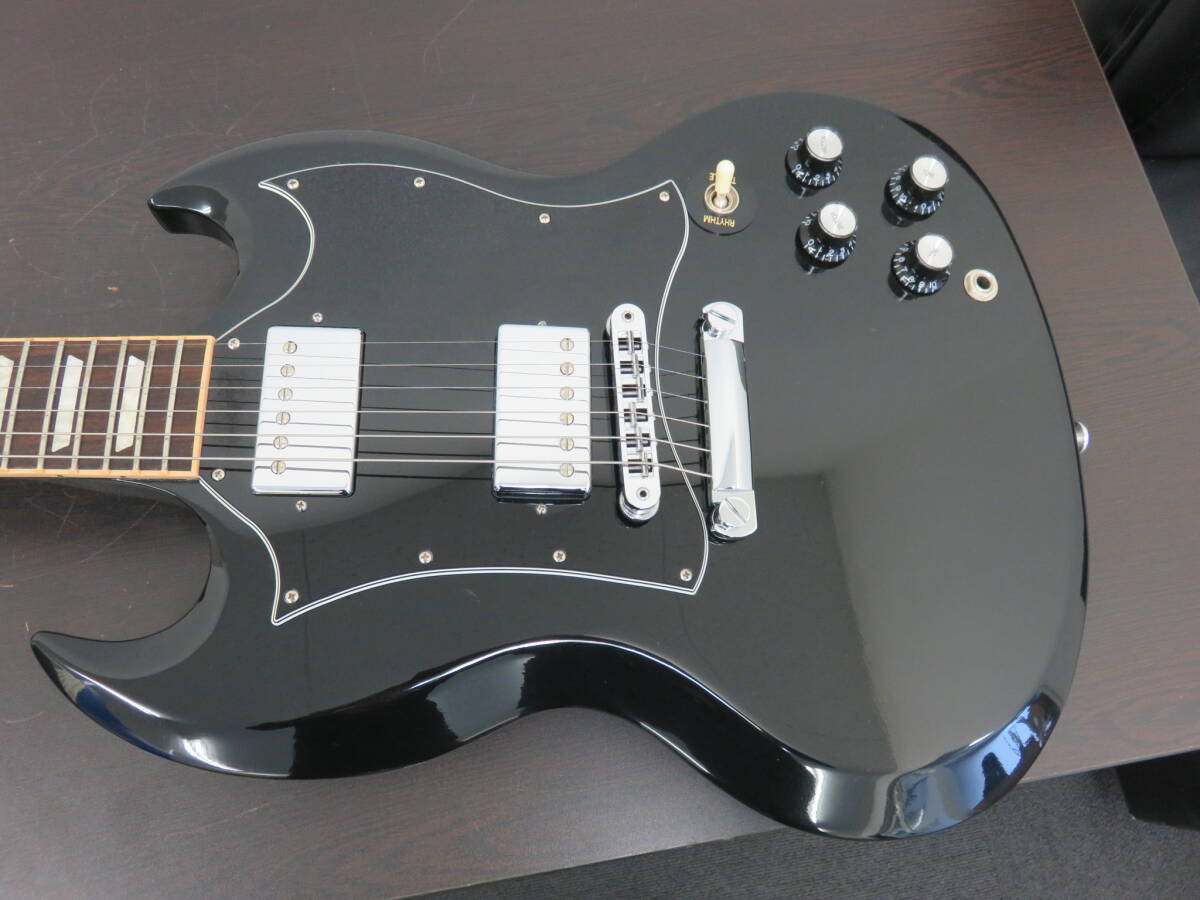 ギブソン　SGS- EBCH1　エレキ ギター　ギブソン　スタンダード　黒　ソフトケース付　2016年モデル　USA製　SG　STANDARD　EB　Gibson　_画像4