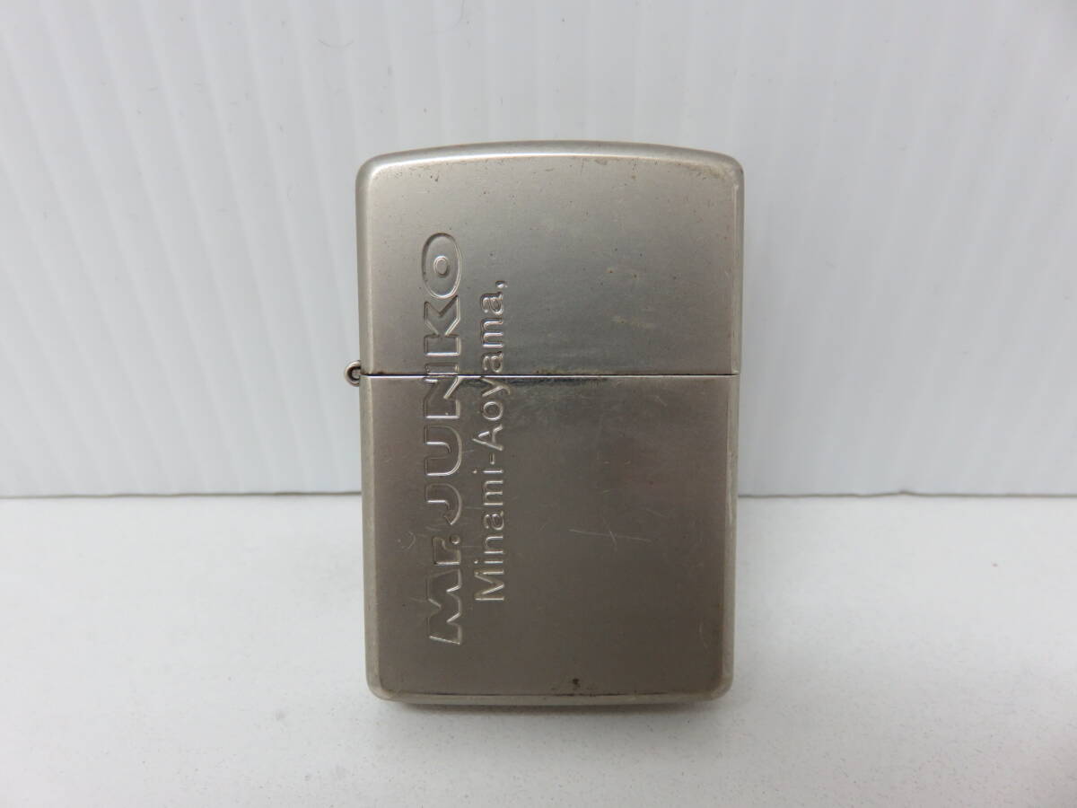 ジッポ　オイルライター　Mr.JUNKO　ミスター　ジュンコ　Minami-Aoyama　南青山　BRADFORD.PA.　ZIPPO_画像1