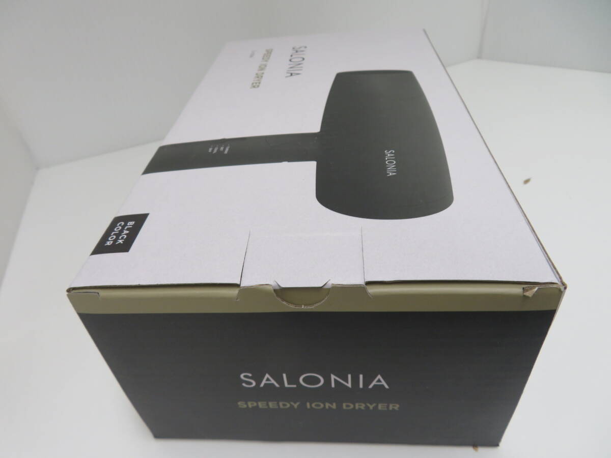 サロニア　スピーディー　イオン　ドライヤー　SL-013　BK　ブラック　未開封　未使用　Salonia_画像6