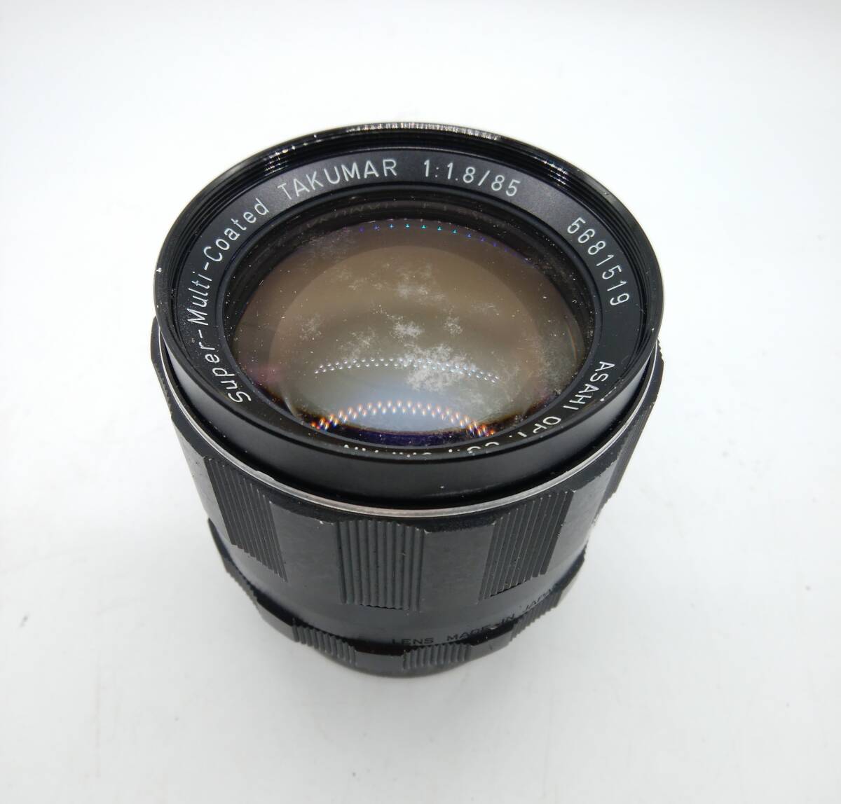 ■PENTAX ペンタックス Super-Multi-Coated TAKUMAR 1:1.8 F=85 カメラレンズ マニュアルフォーカスの画像3