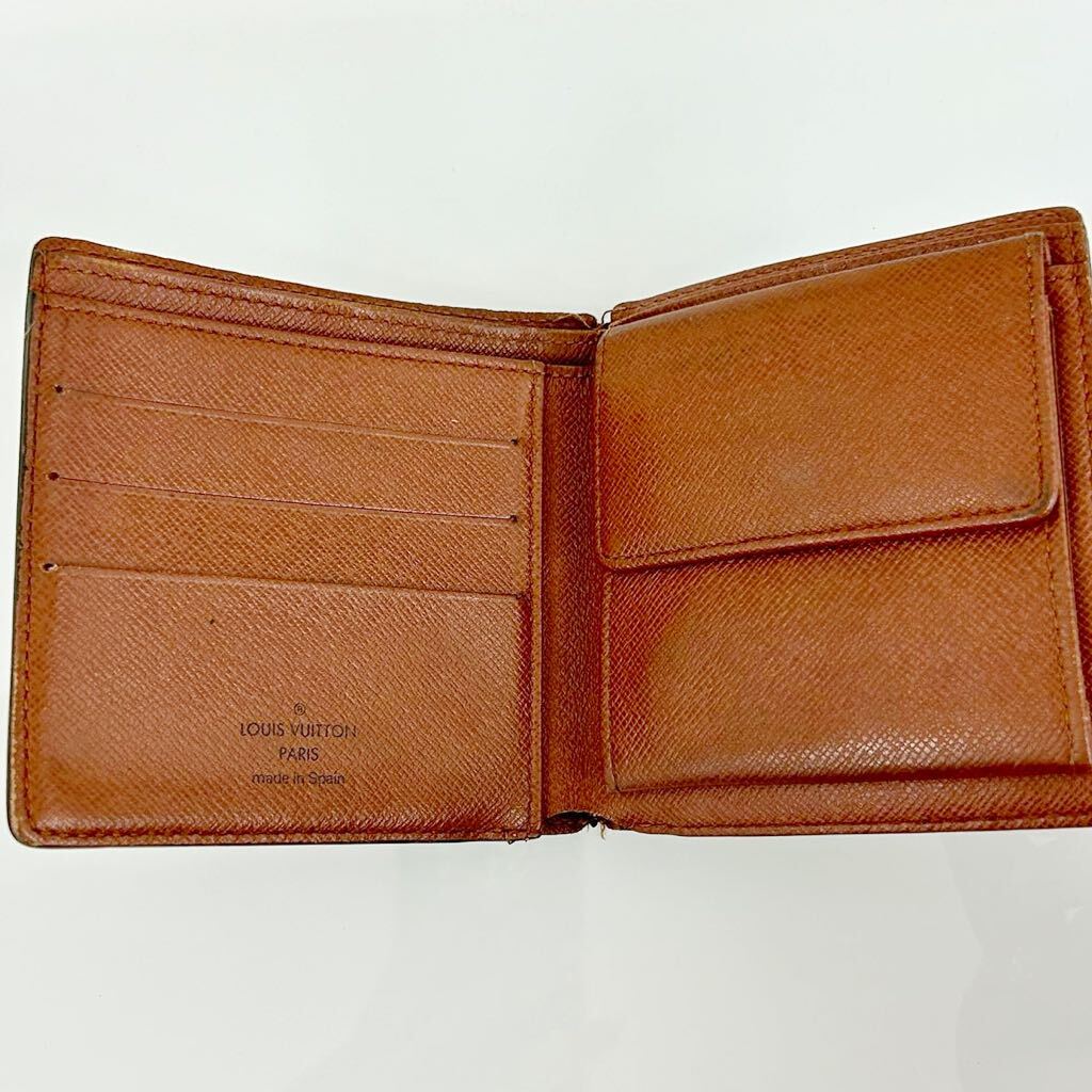 Louis Vuitton ルイヴィトン 二つ折り財布 ポルトビエ カルトクレディ モネ モノグラム の画像2