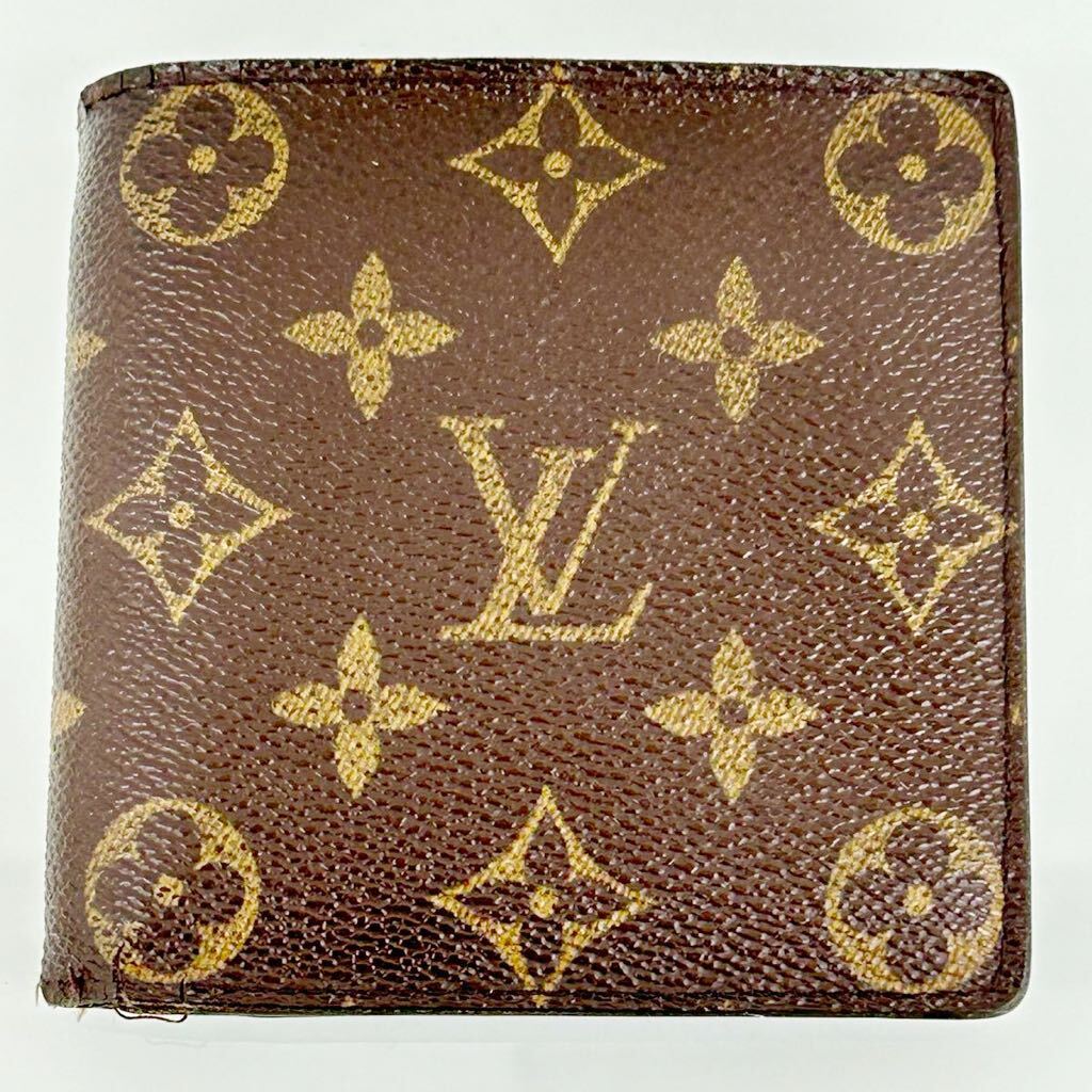 Louis Vuitton ルイヴィトン 二つ折り財布 ポルトビエ カルトクレディ モネ モノグラム の画像1