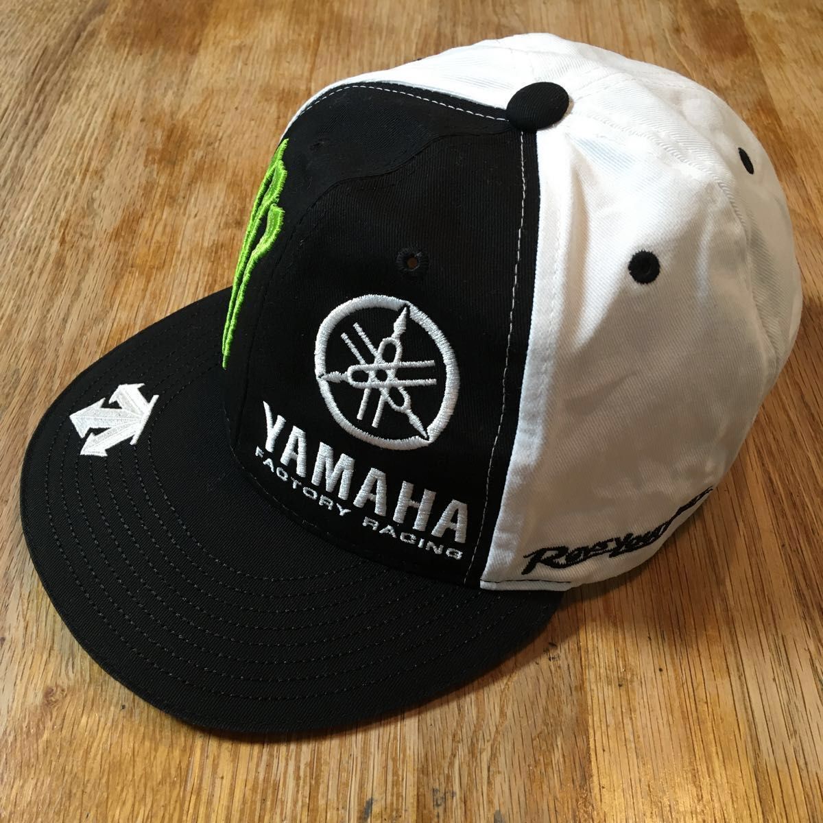 YAMAHA YZF-R1 Monster DESCENTE Cap ヤマハ モンスター デサント キャップ 帽子 ユーズド