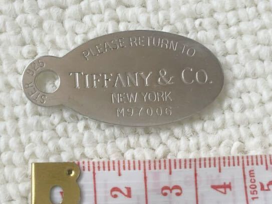 ティファニー　チャーム　sv925 シルバー　美品TIFFANY Co アクセサリー 輸入 大きさ画像に！