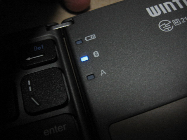 WINTEN Bluetooth キーボード タッチパッド 折りたたみ R210-121553 ジャンク_画像7