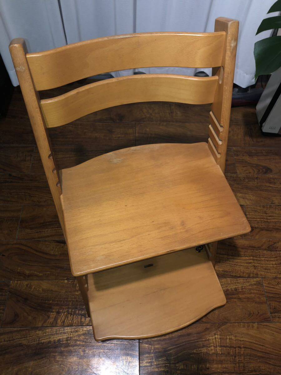 ストッケ 子供 椅子 北欧 木製 ベビーチェア イス いす の画像2