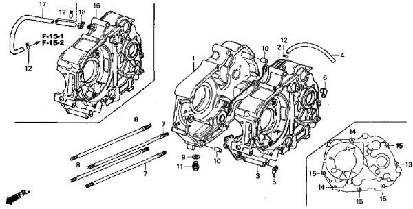 C50 純正 ニュートラル スイッチ AA01 リトルカブ Honda スーパーカブ C70 カブ70 ニュートラルセンサー CL50 ベンリー CD50 .gb4_C50　E-13　クランクケース