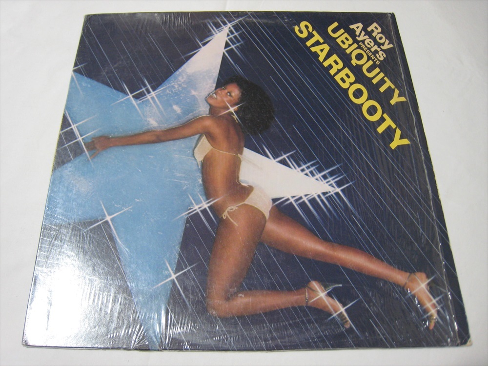 【LP】 ROY AYERS PRESENTS UBIQUITY / ●白プロモ● STARBOOTY US盤 シュリンク付 ユビキティ スターブーティ ロイ・エアーズ_画像2