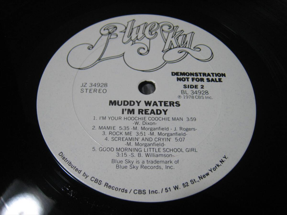 【LP】 MUDDY WATERS / ●白プロモ● I'M READY US盤 マディ・ウォーターズ アイム・レディ JOHNNY WINTERの画像9